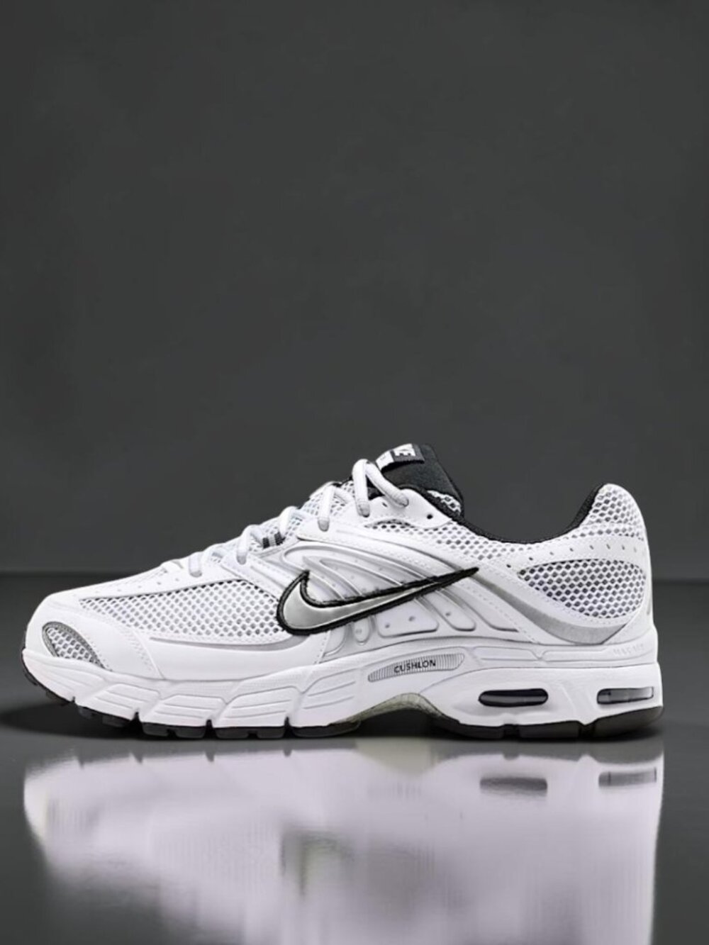 Nike Air Max Moto 2k Mens Running Shoes White/Black-Silver IR1476 100 (NEW)